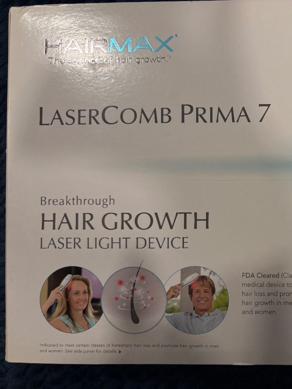 HairMax Laser Comb Prima 7